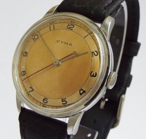 Cyma, tropical dial, 1940s.