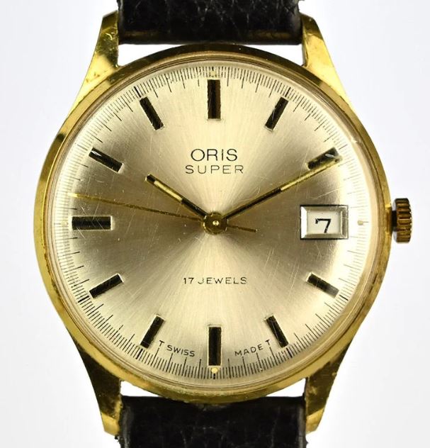 Oris Super, manual-wind watch, 1960s.