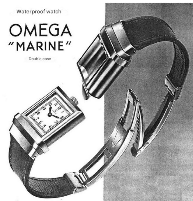 Omega Marine advertisement.