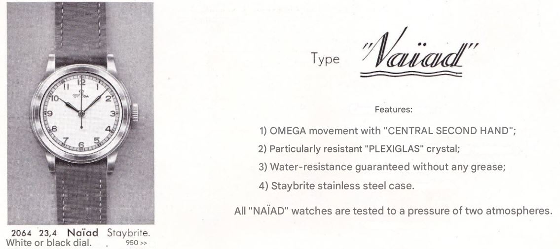 Naiad advertisement 1939.