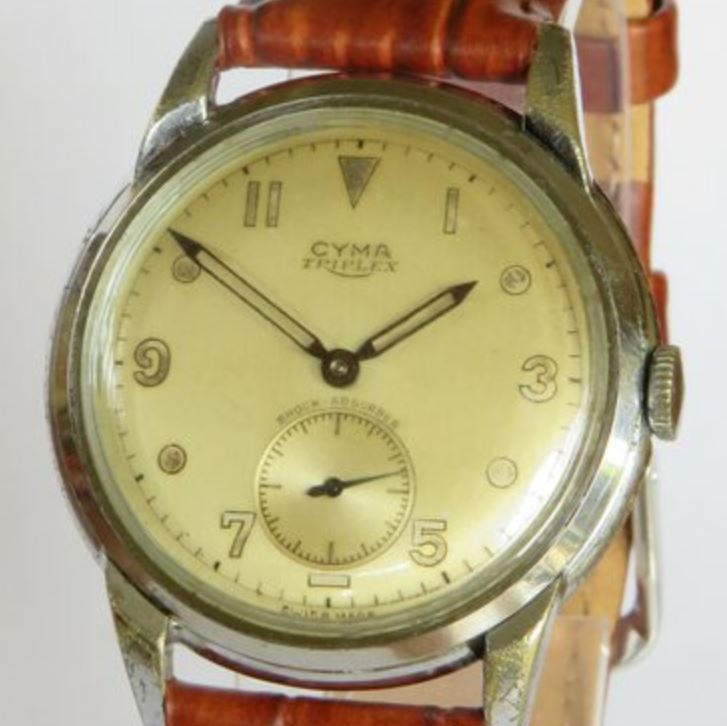 Cyma Triplex 1950s.
