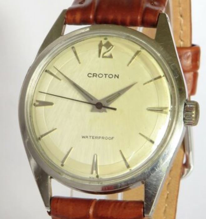 Nivada Croton watch, 1960s.
