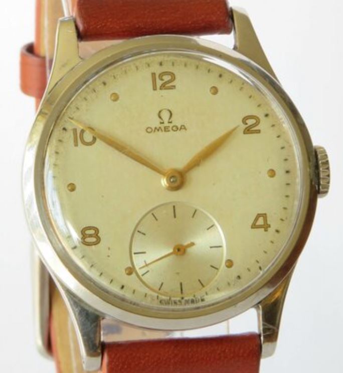 Omega 30T2 wristwatch, 1947.