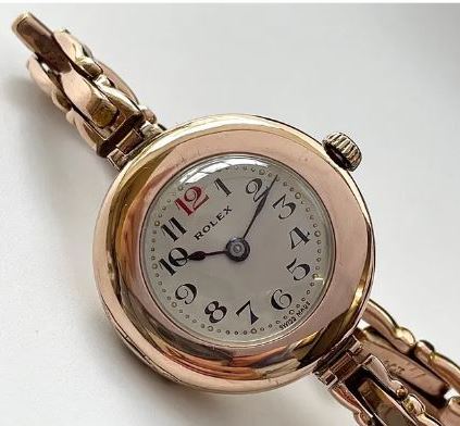 Lightly polished Rolex ladies watch, 1920.