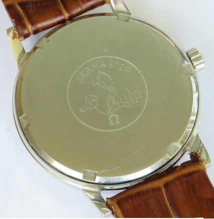 Omega Seamaster 1965 case back.