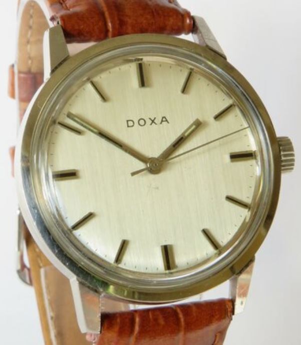 Doxa wristwatch, 1960s.