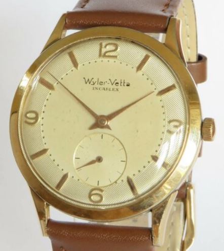 Wyler Vetta wristwatch, 1950s.