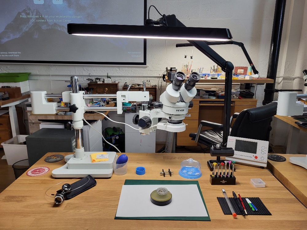 Watchmakers bench.